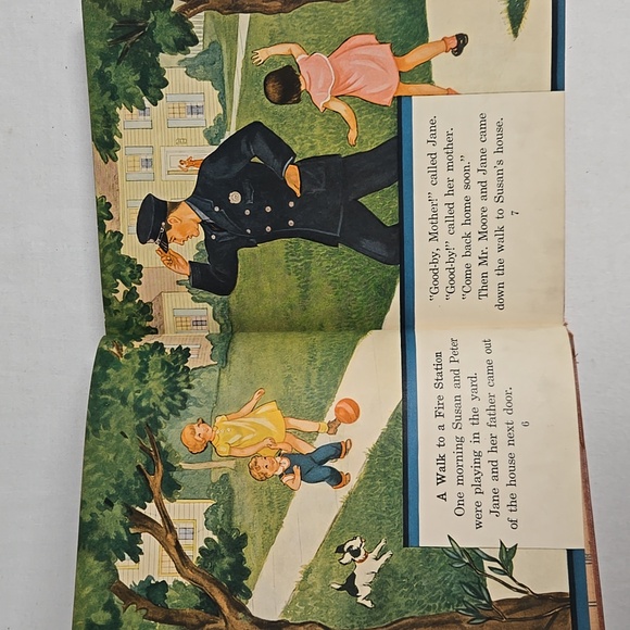 Vintage School Book "Susan's Neighbors" Hardback 1937 Old Time Retro Reading - Picture 10 of 16